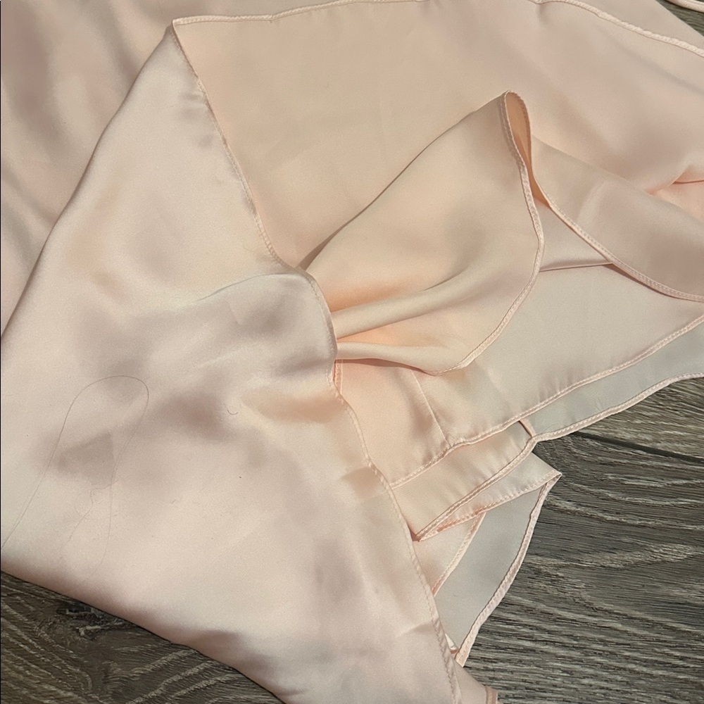 NEW Jena Tang Nude Blush Mia Lace-up Women's Slip Dress Satin Feel XS - Picture 5 of 11
